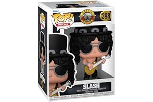 Funko Pop! Rocks: GNR - Slash - (1990's) - Guns N Roses - Figura de Vinilo Coleccionable - Idea de Regalo- Mercancia Oficial - Juguetes para Niños y Adultos - Music Fans - Muñeco para Coleccionistas