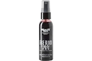 Moon Terror Pro FX Faux Spray de Sang | Maquillage SFX pour Halloween Vampire Zombie Theater | Maquillage à effets spéciaux, Rouge, 60 ml