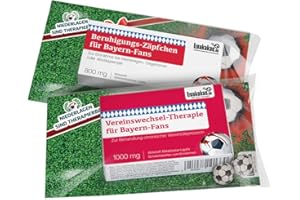 ‎LIGAKAKAO Ligakakao Beruhigungs-Zäpfchen® für Bayern Fans | Lakritz-Zäpfchen für Bayern Fans zur Einnahme bei Niederlagen, Gegentoren & Abstiegsangst | Mehr verrückte Männer Geschenk Fanartikel über „Farbe“