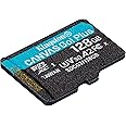 Kingston Canvas Go! Plus microSD memory card Class 10, UHS-I 128GB microSDXC 170R A2 U3 V30 Single Pack w/o ADP