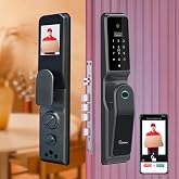 LAVNA 8 Way Premium Smart Door Lock with Camera N Face,...