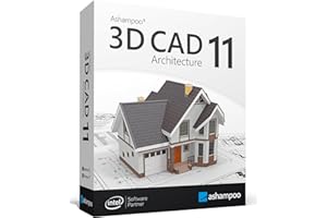 MARKT + TECHNIK 3­D CAD Architecture 11⁠ - design Software for house, garden, balcony, photovoltaic, walls - 2D 3D objects for Win 11, 10