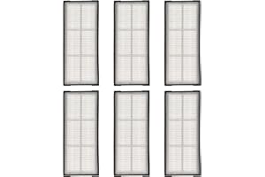 FILTERIST (6 Pezzi) Filtri HEPA Di Ricambio per Roborock S7 S7+ S7 MaxV S7 MaxV Plus S7 MaxV Ultra S8 Pro Ultra S8 S8+, Parti Per Aspirapolvere, 6 Filtri