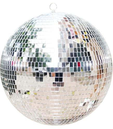 12 Stück Discokugeln Set – Mini Spiegelkugeln Mit Aufhängebügel Für Party-Deko, Verschiedene Größen