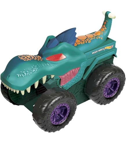 Hot Wheels Ultimate T-Rex Transporter (Blue), HW Screen Time 4/10 - View #6