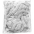 100PCS Disposable Shower Caps for Women, Spa, Home Use, Hotel and Hair Salon, Portable Travel (Transparent)