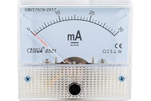 Cloudray 30mA Ammeter HUA 85C1 Analog Amp Panel Meter Current For CO2 Laser Engraving Cutting Machine