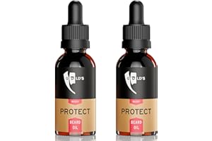 ‎GOLD'S BEARD OIL GØLD´s Bartöl Herren Protect aus Arganöl I 12 Monate Vorteilspack I Bartöl für weichen Bart I Bart Öl mit maskulinen Männer Duft für intensive Bartpflege (2 x 30ml)