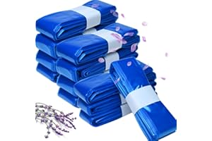Dazhtu Lot de 12 Recharge Poubelle à Couches, 4,5M Sac Poubelle Couche Grande Capacité Étendu Épaissi Recharge, Bebe Recharge Sac Poubelle Couche Compatible avec Tommee Tippee, Angelcare, bleu