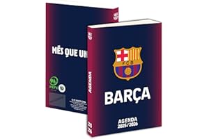 Agenda scolastica Barça 2025 2026 - Collezione ufficiale FC Barcelona