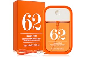 HENJUNU Parfüm Bodyspray Damen 48ml Mit Haken,Fruchtiges Body Mist,Long Lasting Fragrance Spray,Hair and Body Fragrance Mist,Parfüm für Damen,Parfümspray für Reisen,Urlaubsreise,Gift for Women