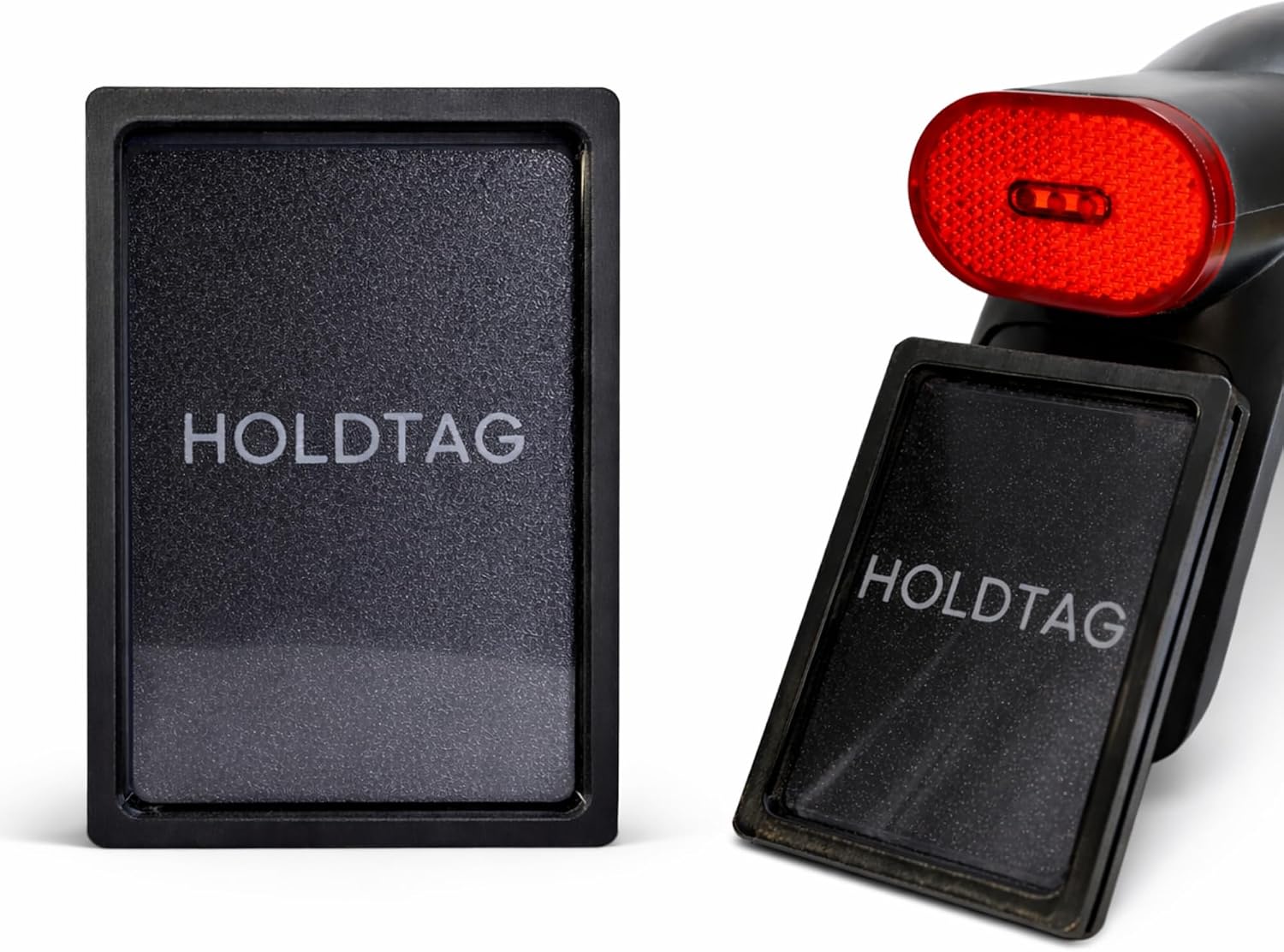 Portamatrícula para Patinete Eléctrico VMP, Soporte de Placa Identificativa para Guardabarros con Fijación por Tornillos o Adhesivo, Protector Transparente Extraíble, Accesorio Resistente para Scooter