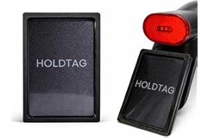 Portamatrícula para Patinete Eléctrico VMP, Soporte de Placa Identificativa para Guardabarros con Fijación por Tornillos o Adhesivo, Protector Transparente Extraíble, Accesorio Resistente para Scooter