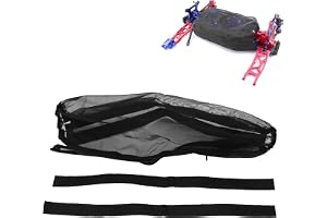RC CAR DUST COVER Black Mesh Nylon Chassis Cover För 1/8 SLEDG