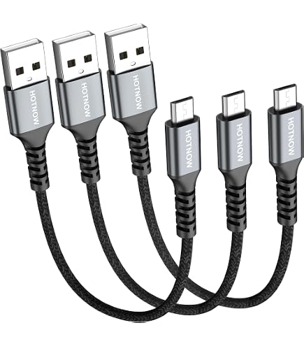 Cavo USB Tipo C 1 Metro In Nylon Intrecciato Per HOTWAV Cyber8 – Ricarica Rapida E Sincronizzazione Dati – Nero - 2