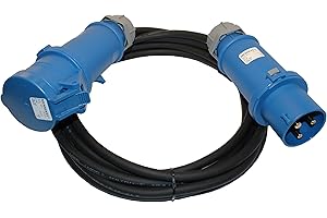 netbote24® Verlängerungskabel CEE 230V/32A 6h IP44 H07RN-F 3G 2,5mm² Diverse Längen (30m)