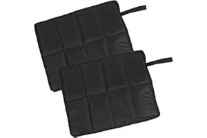 deegbbyi 2 Piezas Estera Plegable Portátil, Cojín de Asiento al Aire Libre Plegable, Cojín de Asiento Impermeable y Aislante del Calor, con Cuerda Elástica, para Senderismo Acampar Parque