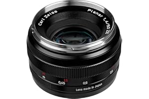 Zeiss Classic Planar ZE T 1,4/50 standardowy obiektyw aparatu Canon EF-Mount SLR/DSLR aparatów, czarny (1677817)