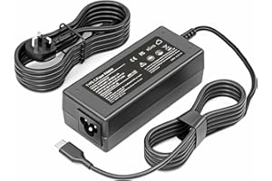 YOBVTBF 45W USB C Laptop Charger Compatible with HP, Dell, Acer, Lenovo,Samsung, Asus, Google Chromebook X360 11 13 14 14A HP Spectre X360 13 Elite X2 Power Cord