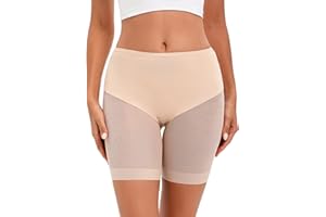 Nadeer Donna Pantaloncini Anti sfregamento Sottogonna Pantaloni di Sicurezza Antitraccia Collant Elasticizzati UltraSottili Slip Boxer in Seta di Ghiaccio Comodi e Traspiranti