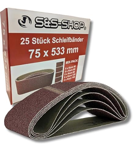 Sruhrak Nastri Abrasivi 75 X 457 Mm - Grane 240 Carta - Foto 13