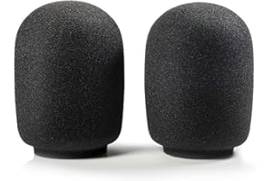 TECKEEN 2 x Microfono Coperture Microfono Palmare Schiuma Copertura Parabrezza per SHURE PGA27 PGA 27 SM7B SM27