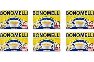 6x Bonomelli camomilla löslich entspannendes Getränk Kamille 20 beutel + 4 frei