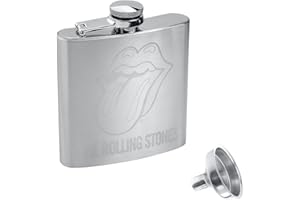 GB eye HF00012 - Fiaschetta con logo The Rolling Stones, multicolore