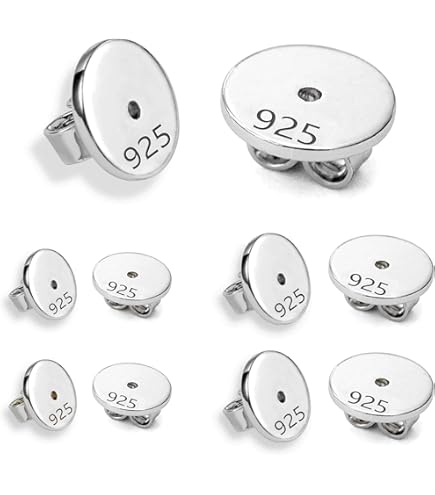 PAIO DI ORECCHINI CON DIAMANTI In Oro Bianco 18kt, Di Forma Circolare - Foto 12