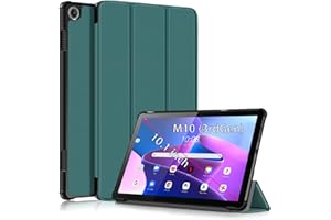 idudao Case for ONLY Lenovo M10 3rd Gen 10.1 inch, Tab Tablet Cover Folio Hard Case Shell Fit for TB-328F / TB-328X Auto Sleep/Wake Stand Green