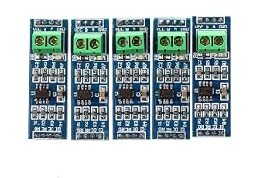 MARKELL R 5 delar MAX485 moduler/RS485/TTL, -485 - omvandlare bräda för 5 V