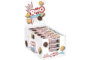 Pavesi - Ringo biscotti farcito con crema alla vaniglia 55gr, confezione da 24 [1320gr]