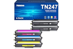 Palmtree Kompatibel für Brother TN-243CMYK Toner Brother MFC L3750CDW Brother MFC-L3750CDW Toner Brother MFC-L3770CDW TN247 TN243 TN243CMYK DCP-L3550CDW HL-L3210CW HL-L3230CDW MFC-L3730CW (5er-Pack)