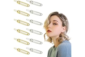 DONLEEVING 12 PACK Goth Hair Pins Set Goth Hair Accessories Gothic Accessories Goth Accessories Alt Accessories Goth