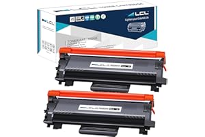 LCL Kaseta z tonerem TN2420 TN-2420 TN2410 TN-2410 3000 stron (2-pak czarny) zamiennik dla Brother HL L2350DW HL-L2310D HL-L2357DW HL-L2375DW HL-L2370DN Brother MFC-L2710D DN