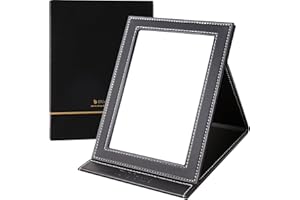 ‎DUCARE DUcare Cosmetic Mirror Travel Makeup Mirror L-black