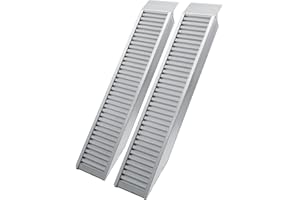 2X Rampe de Chargement Moto ATV Aluminium Rail d'accès 161cm Longueur jusqu'à 4050kg