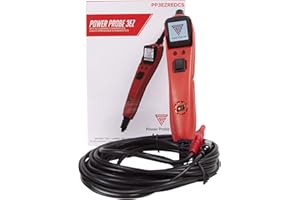 POWERPROBE Power Probe PP3EZCS Circuit Tester with learning and Diagnostics mode for Easy Automotive Electrical and Component Testing for 12 to 24 volts Electrical Systems – Tool Only