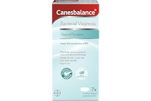 CanesBalance Vaginal Pessaries | Bacterial Vaginosis Symptom Treatment | Starts To Work Immediately To Relieve Unpleasant Intimate Odour Associated With BV | Clinically Proven - Pack Of 7
