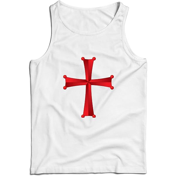 Croix Chrétienne Des Chevaliers Templiers En Détresse Pour Homme T-Shirt