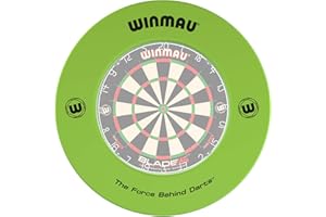 WINMAU Signature Design Dart Board Surround Ring - Available in Black, White, Red and Blue - Durable Backboard Wall Protector for Dartboards - Professional Darts Accessories