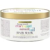 OGX Extra Strength Coconut Miracle Oil Hair Mask (300 g) feuchtigkeitsspendende Haarmaske für trockenes Haar mit Kokosöl, pfl