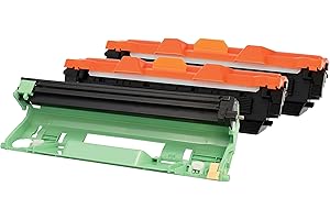 TONER EXPERTE® 2 Toner + Tamburo compatibili per Brother TN1050 DR1050 HL-1110 HL-1112 DCP-1510 DCP-1512 DCP-1610W DCP-1612W HL-1210W HL-1212W MFC-1810 MFC-1910W