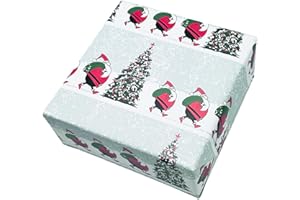 arkamii carta da regalo formato 86 x 64 cm disegno natale natalizio 3 fogli formato grande (NG10)