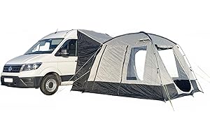 OLPRO Cubo Tall Tunnel Driveaway Motorhome Awning – Awning Tent for Campervans & Motorhomes 240–290cm, Sewn-In Groundsheet, Fibreglass Poles – Drive Away Awning for Crafter, Sprinter, Ducato Vans