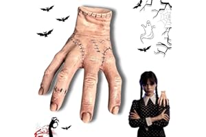 HBSFBH Mano di Mercoledi, Mercoledì Family Thing Mano, Mercoledì Hand, Mano Spaventose Decorazione per Halloween, Wednesday Family Thing Hand per Decorazioni del Festival Cosplay per Carnevale Halloween