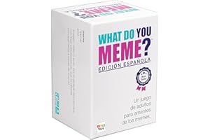 IMC Toys What Do You Meme? Juego de Cartas, Compite y Crea los Memes más Graciosos, Juego Lleno de Diversión para Fiestas, de 3 a 20 Jugadores, Adultos Mayores de 18 Años