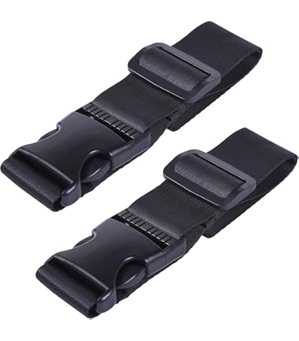 Vigorport Cinghie Con Connettore Per Bagagli, Cintura Per Valigie, Clip