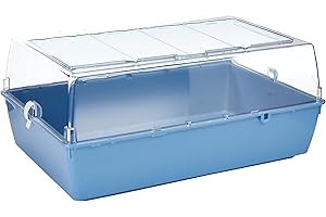 FERPLAST Gabbia Roditori DUNA MULTY per Topolini, Criceti, in Plastica. 71x46xh31,5cm