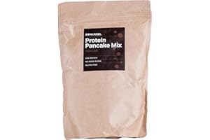 Bowlpros, Pancake Proteici Classici al Cacao, Pancake Classici, Pancakes Proteici, Pancakes al Cacao, alto contenuto di proteine, Senza Zucchero, Ideale per colazione, Confezione da 750g